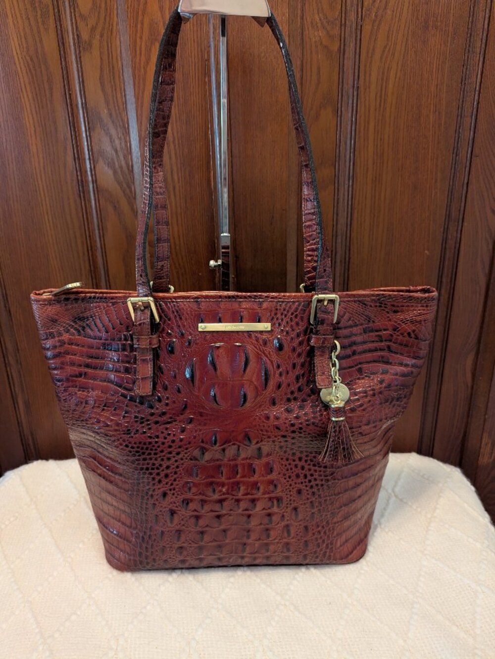 BRAHMIN leather bag